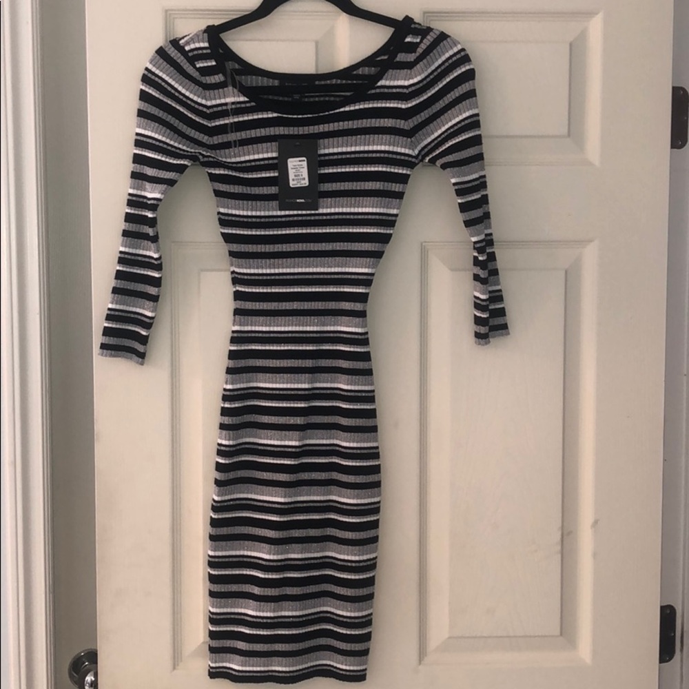 Tara striped sweater dress S